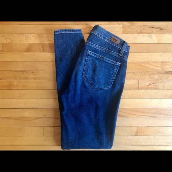 PAIGE Denim - Paige verdugo ankle skinny jeans.